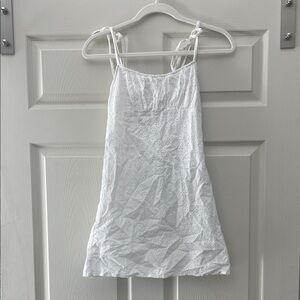 White Eyelet Sundress